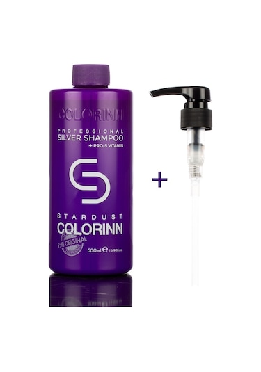 Colorinn Stardust Silver Mor Şampuan 500 ML