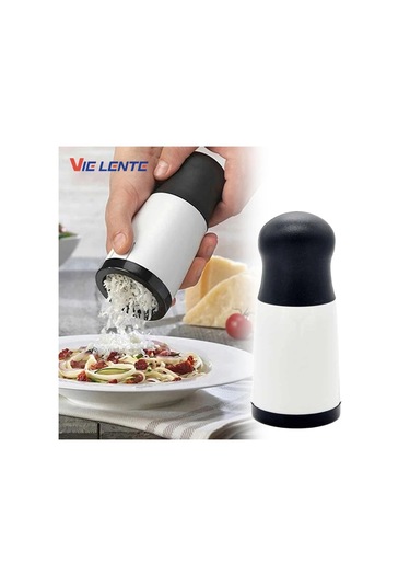 Peynir Rende 2 Desen Bıçak Mutfak Aletleri Çikolata Rende Dıy Beyaz - Siyah