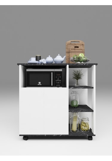 Bozlale Çok Amaçlı Dolap Mikrodalga Fırın Airfryer Kahve Dolabı