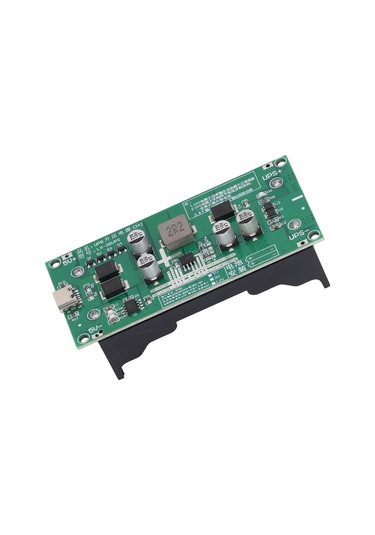 Vkemall 15w 3a Lx-2bups 18650 Li-pil Artırma Şarj Modülü, Kesintisiz Ups Besleme, Anında Güç Değişimi, 5v Giriş, Çift Led Gösterge