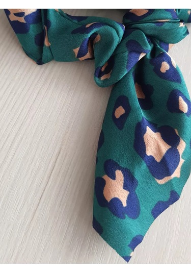 Proshik Leopar Zümrüt Saç Lastiği 242573242 Leopar