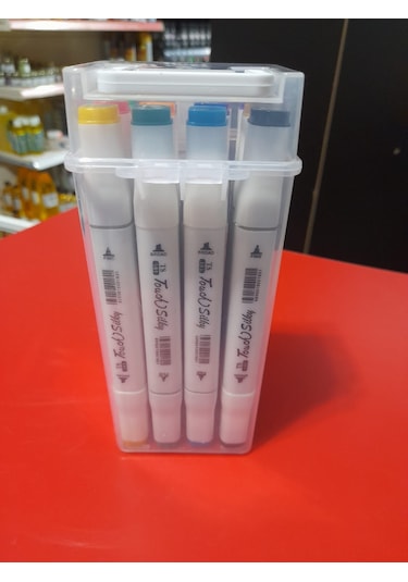 Touch Silky Çift Uçlu Artist Marker Kalemi 12'li