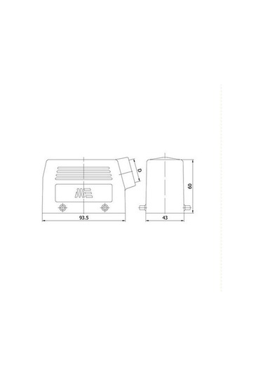 METE ENERJİ 403103 6X35A. Çoklu Uzatma Fişi Yan Girişli