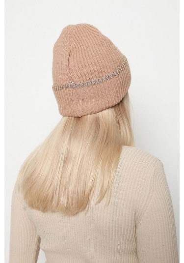 Sim Detaylı Kadın Bere Rkş-1139 Camel Camel