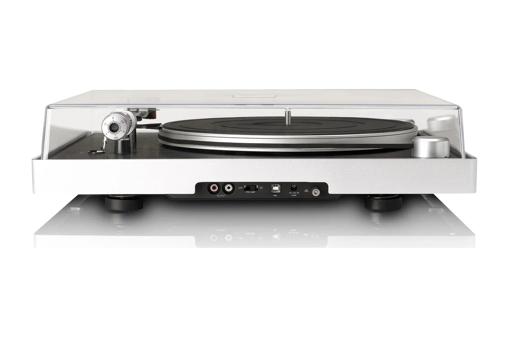 Lenco L-455bk Siyah Dahili Hoparlörlü Aliminyum Pikap-2m İğneli-l-455bk