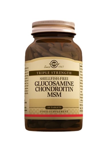 Solgar Glucosamine Chondrotin Msm 60 Tablet