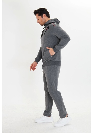 Moon Wear Fm 5745 Erkek Eşofman Takımı Antrasit