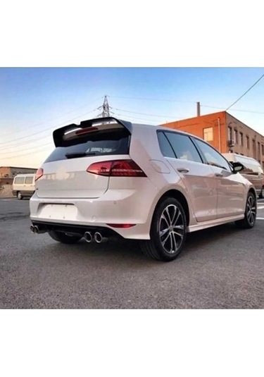 Vw Golf 7 Ottinger Spoiler Parlak Siyah Spoyler Plastik İthal 2012-2020