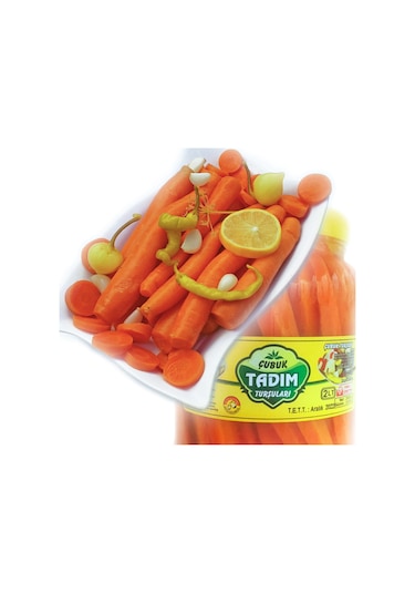 Çubuk Tadım Turşuları Havuç Turşusu 2 KG