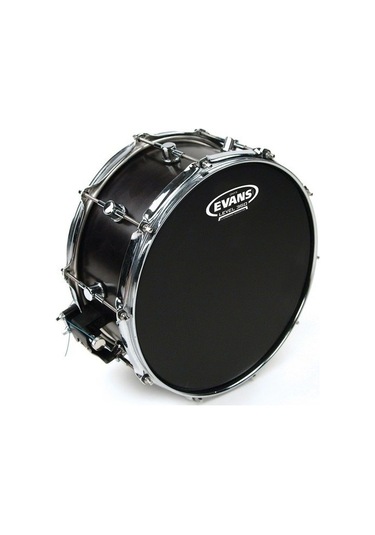 Evans Deri 8'' Onyx2 Tom Kumlu Siyah Çift Kat 15 Mil