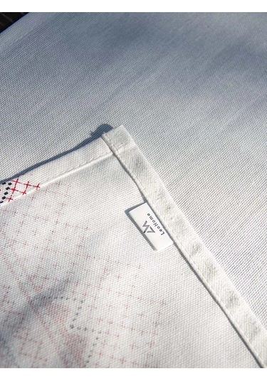 Leohome Rus Koleksiyonu Desenli Havlu Yol Halısı 449723355 Beyaz