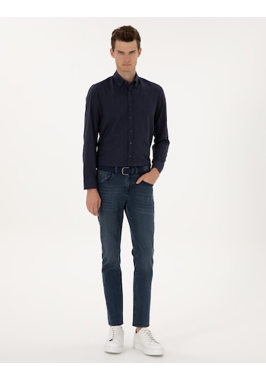 Pierre Cardin Erkek Lacivert Gömlek Desenli 50316751-vr033 Lacivert Pierre Cardin Erkek Lacivert Gömlek Desenli 50316751-vr033 Lacivert