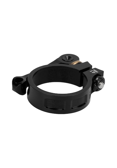 Ximistore9 Alüminyum Cnc Katlanabilir Bisiklet Oturma Borusu Klembi 41mm - 33.9mm Oturma Borusu İçin Siyah, Sağlam Kilitleme Ve Kolay Kurulum Siyah