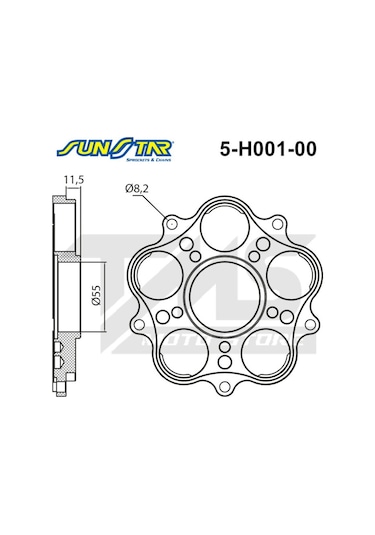 Ducati Monster 1100 Arka Dişli Göbeği (507316397)