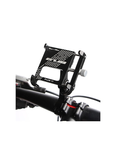 Gub-alüminyum Bisiklet Telefon Tutucu 360 Derece Dönen,y15106 Siyah