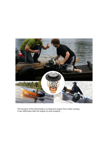 Motor Koruması, Deniz Termostatı Güvenilir Sıcaklık Kontrolü Sağlar, Dayanıklılık Ve Pas Koruması İçin Yüksek Kaliteli Metalden Üretilmiştir