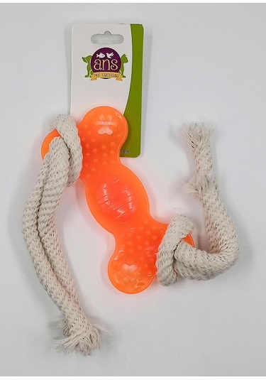 Ans Köpekler İçin İpli Jel Kemik Diş Kaşıma Isırma Oyuncak 48 CM