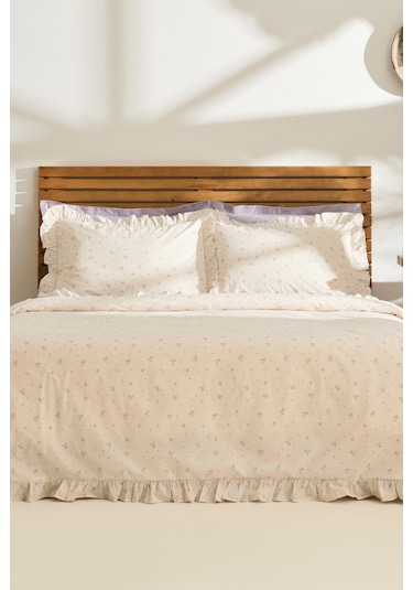 Kaşmir Home Alesya Çift Kişilik Nevresim Takım Lila LILA