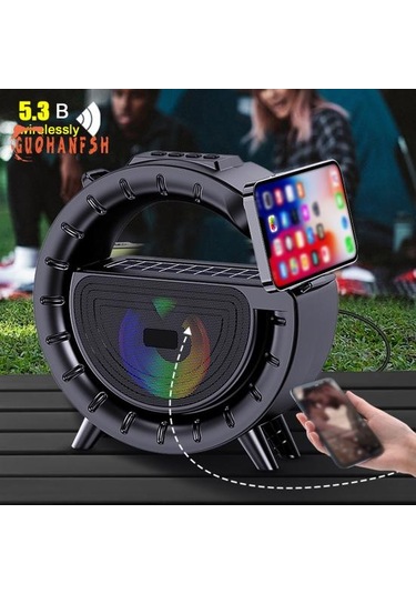 Jms DV-800 Solar Şarjlı El Feneri - Fm Radyo - Bluetooth 5.3 Hoparlör