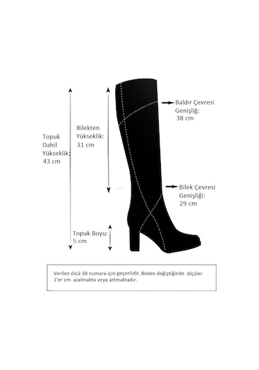 Fox Shoes Siyah Kadın Çizme A654252709