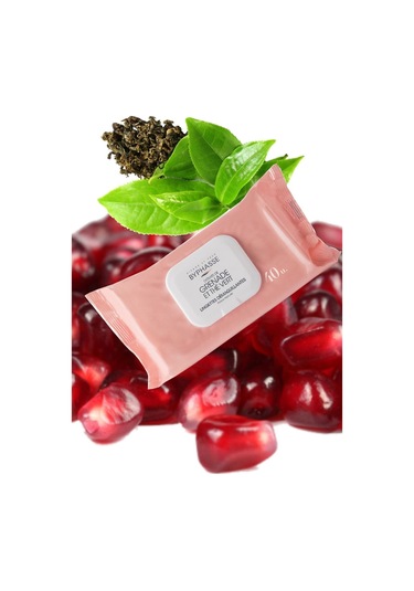 Byphasse Nar Ve Yeşil Çay Özlü Makyaj Temizleme Mendili Olgun Ciltler 40'lı