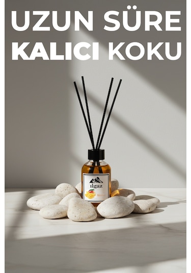 Ilgaz Reed Diffuser Oda Kokusu Bambu Çubuklu Tropikal Mango 110 ML