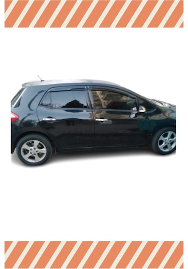 Toyota Auris 2013-2015 Modellerine Özel 4'lü Mügen Tip Cam Rüzgarlığı