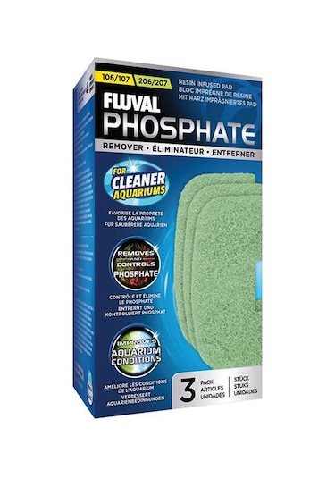 Fluval 107207 için Phosphate Remover 3 Lü Paket