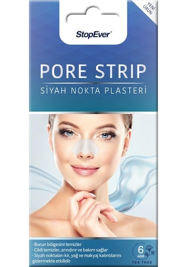 Stopever Pore Strip Siyah Nokta Plasteri - 2X6 Adet