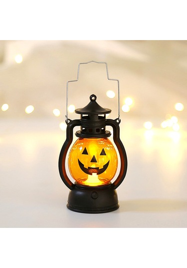 Geeroyoo Halloween Dekorasyon Led Kıvırcık Işığı - Dayanıklı Plastik Balkabak Şekilli, Taşınabilir Kanca Tasarımı, Parti Ve Festivaller İçin Diğer