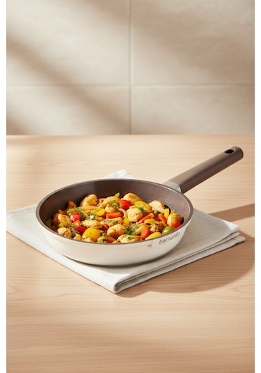 Bernardo Chef Döküm 3 Parça Tava Seti Krem Krem