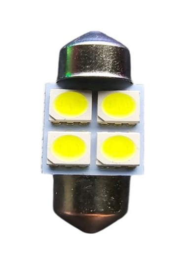 31mm 2 Adet Softit Led Ampul Canbus Plaka Tavan Bagaj Plaka Araç İç Aydınlatma Arıza Işığı Yakmaz