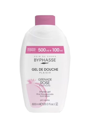 Byphasse Plaisir Pomegranate Pembe Nar Duş Jeli 600 ML