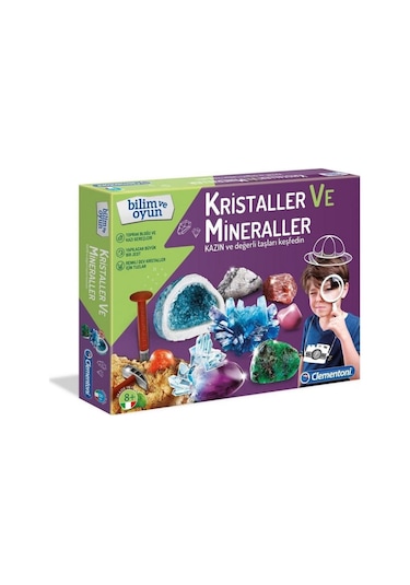 Clementoni Bilim ve Oyun Kristaller ve Mineraller Cle-64964