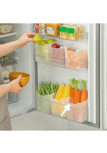 Tongxida Yan Tutma Buzdolabı Saklama Kutusu Kapı Gıda Sınıflandırma Adet Mj