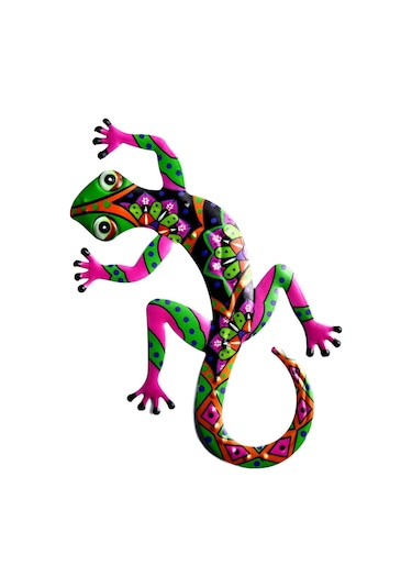 Suntek Gecko Heykelcik Yatak Odası Yaratıcı Renkli Pembe