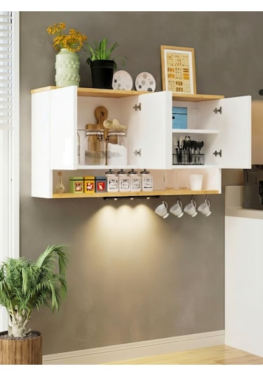 Kuzeylife Alvora Dolap Askılı Led Aydınlatma Beyaz