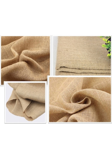 Jüt Kumaş 1x3 Metre Kanaviçe Kumaş Kanaviçe Örtü Telis Bezi