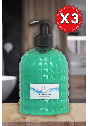 Sıvı Sabun Okyanus Ferahlığı 500ml 3 Adet