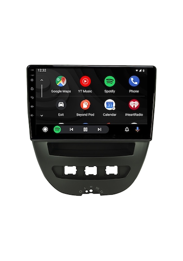 PEUGEOT 107 ANDROID 12 CARPLAY MULTİMEDYA EKRAN NAVİGASYON
