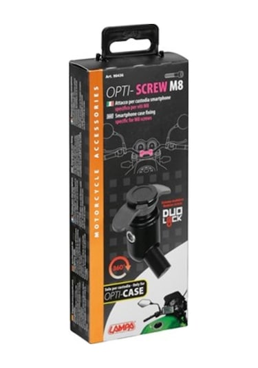 Lampa Opti-Screw Motosiklet M8 Civata Telefon Bağlantı Aparatı 90