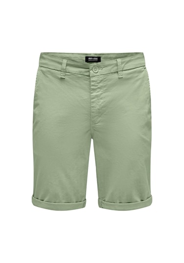 Only & Sons Onspeter Reg Twill 4481 Shorts Noos Erkek Şort-26441 - S Yeşil