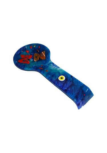 Kirli Cam Mutfak Kaşıklık El Yapımı 22 CM