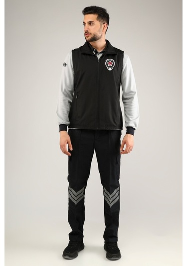 Uniprom Özel Güvenlik Pantolonu Yeni Tip Kamu Erkek Füme