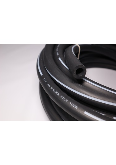 Sağımhane Sistemleri Kauçuk Süt Hortumu 14x24 Mm 2,5 Metre