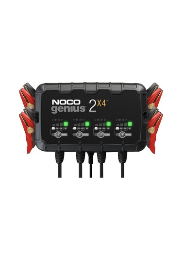 Noco Genıus2x4 6v/12v 40a Çoklu/4 Lü Akıllı Akü Şarj Ve Akü Bakım/desülfatör