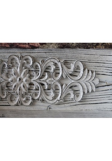 Neiwel Vintage Elsa Mina Eskitme Beyaz Raf