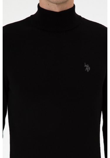 U.s. Polo Assn. Erkek Siyah Kazak /triko 50313712-vr046 Siyah