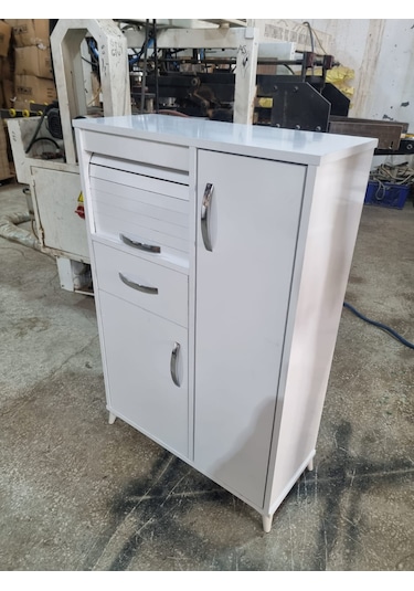 Kilerli Ekmek Dolabı Beyaz