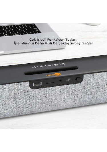 Lecoo DS108 Kablosuz Bluetooth 10W Soundbar Taşınabilir Stereo Hoparlör